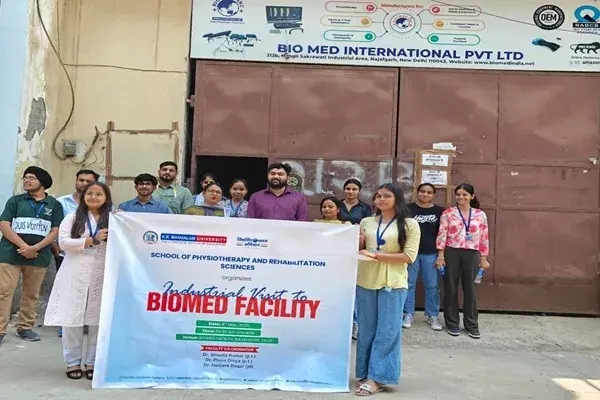 Industrial Visit to Biomed Facility