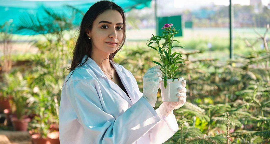 Hands-on learning in our live plant research facility