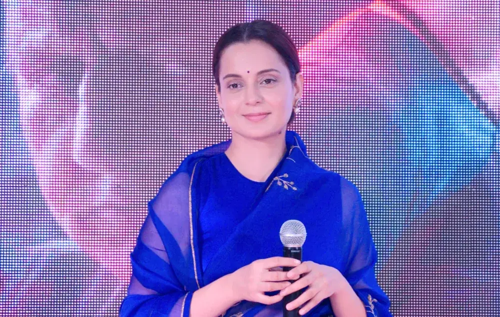 Padma Shri Kangana Ranaut at K.R. Mangalam University special session