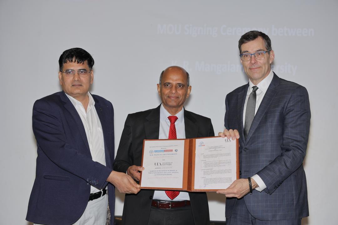 MOU Signing Ceremony with University of East Anglia