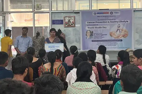 Awareness Session on Cancer Prevention and Healthy Lifestyles
