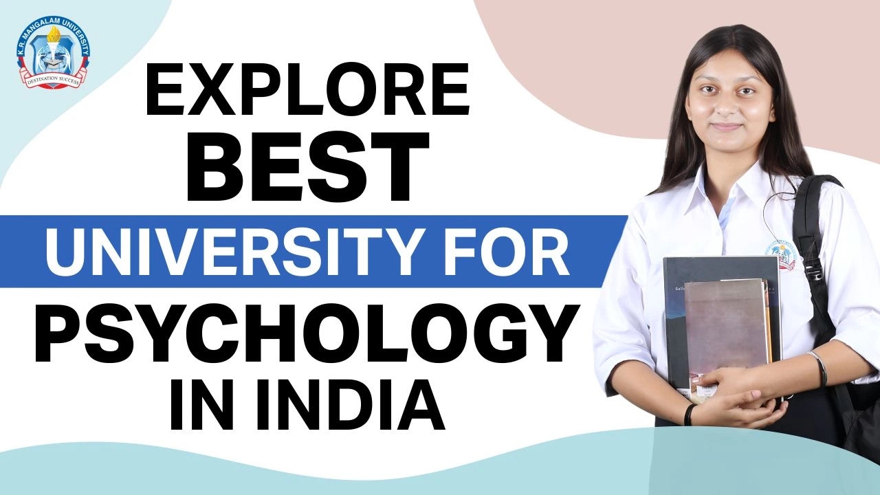 best university for psychology in India​