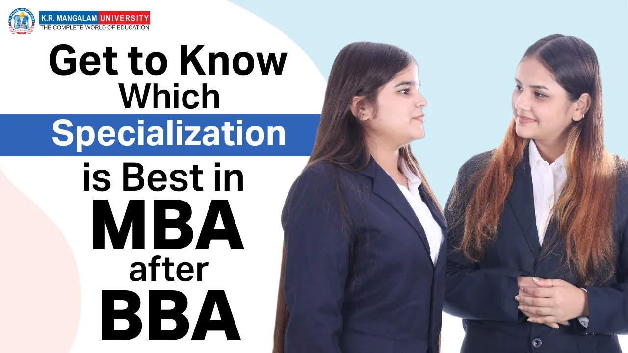 which specialization is best in mba after bba​