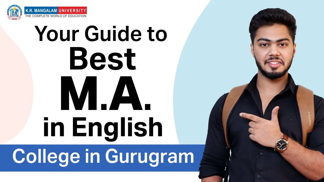 Best M.A. in English College in Gurugram